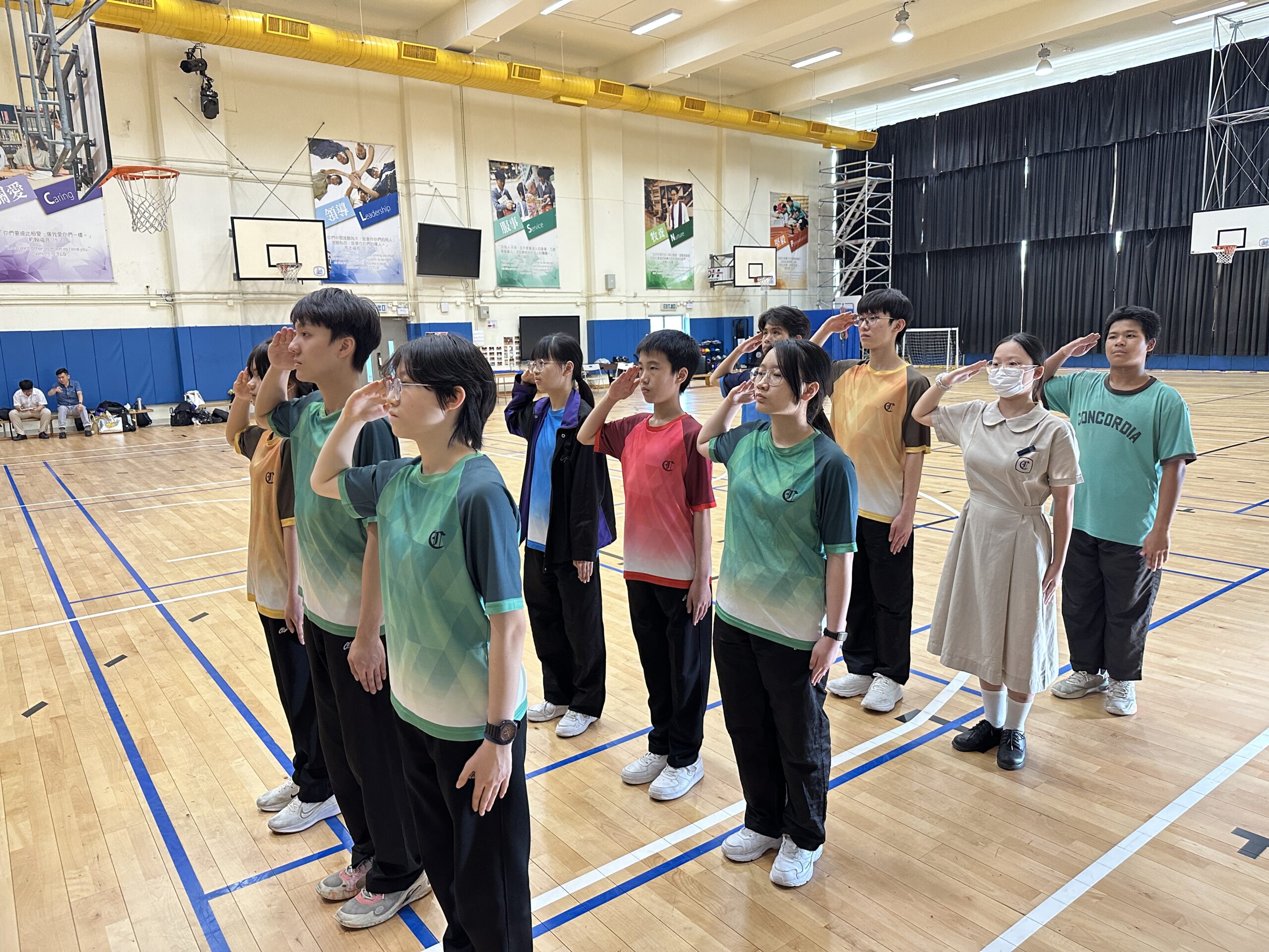 升旗儀式培訓照片2