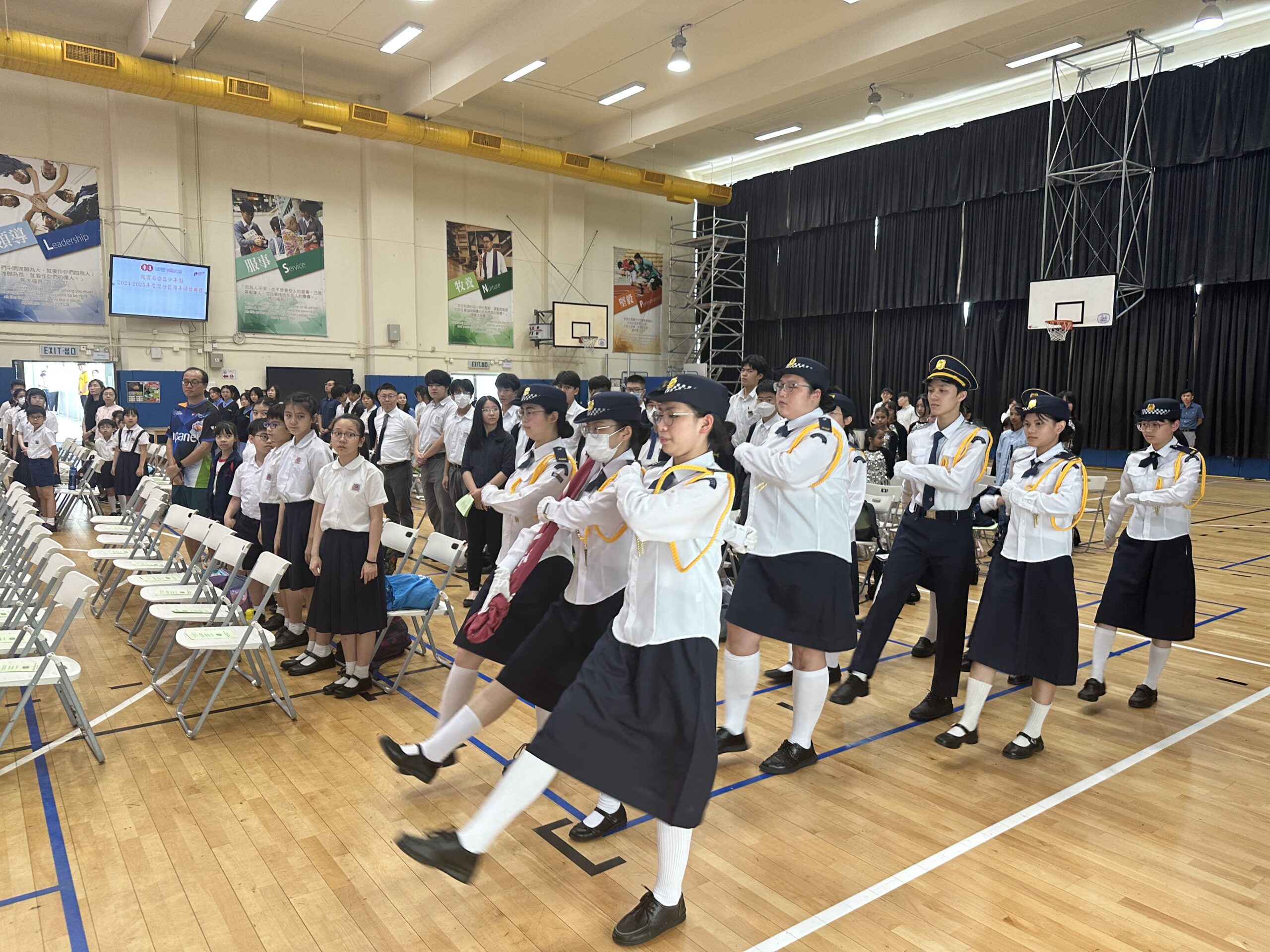 升旗儀式培訓照片1